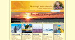 Desktop Screenshot of baubiologie-bramsche.de